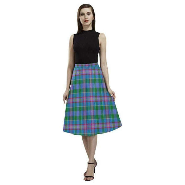 Pitcairn Hunting Tartan Classic Aoede Crepe Skirt