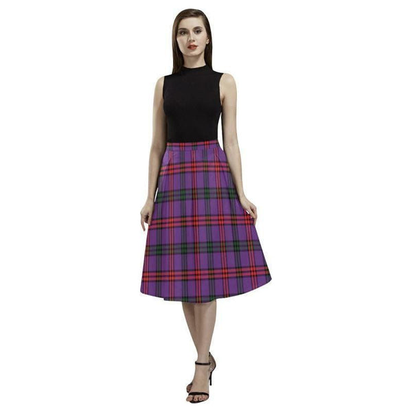 Montgomery Modern Tartan Classic Aoede Crepe Skirt