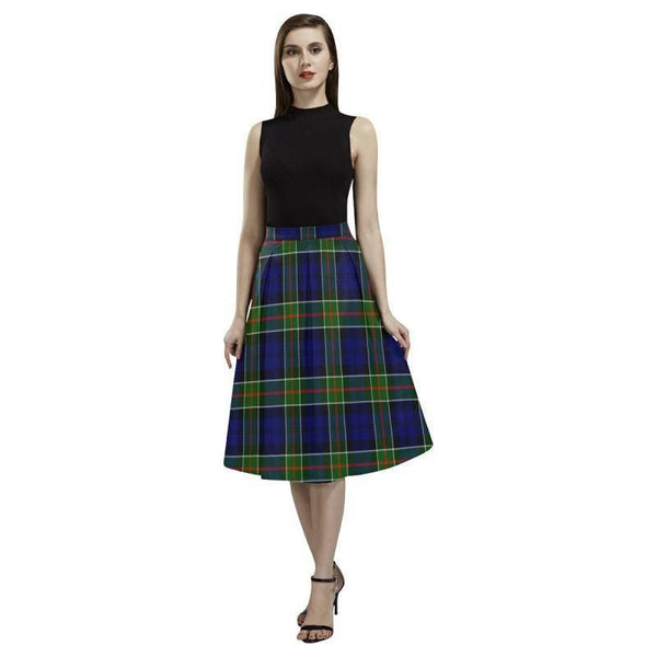 Colquhoun Modern Tartan Classic Aoede Crepe Skirt