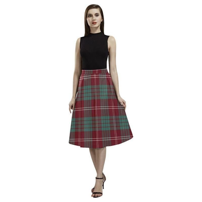 Crawford Modern Tartan Classic Aoede Crepe Skirt