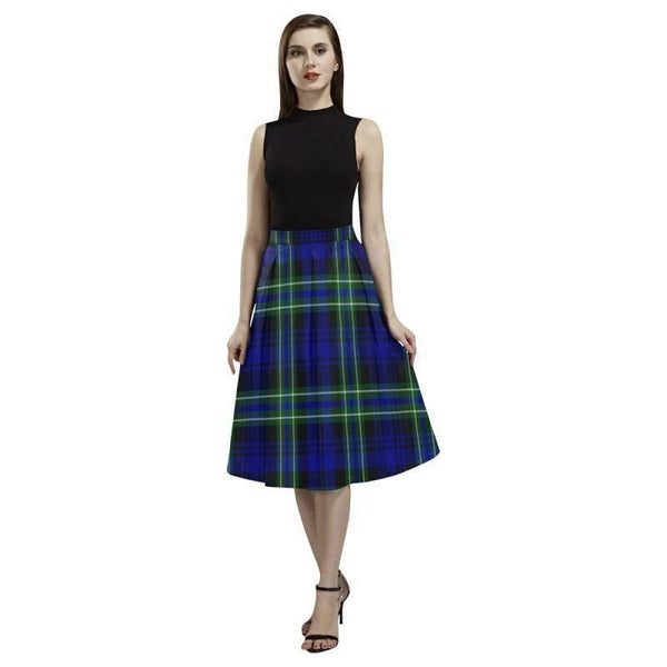 Arbuthnot Modern Tartan Classic Aoede Crepe Skirt