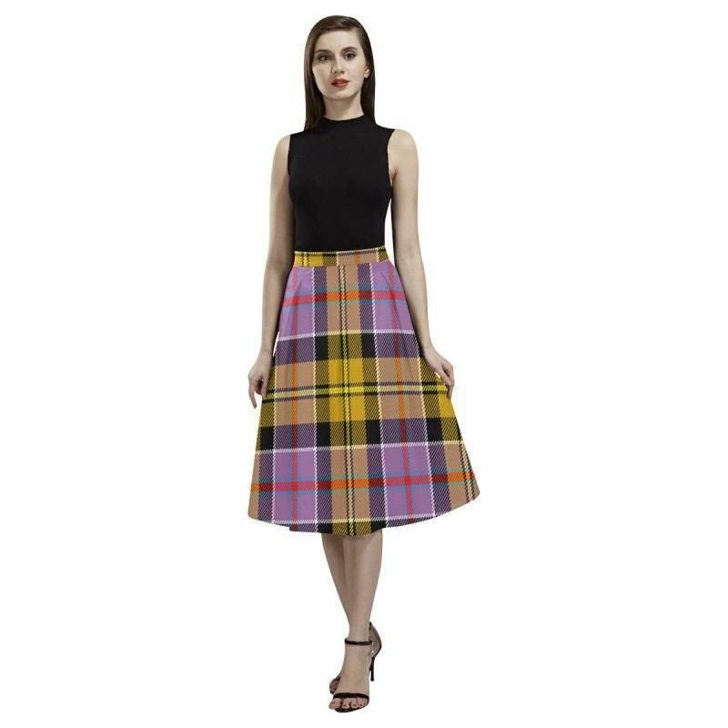 Culloden Ancient Tartan Classic Aoede Crepe Skirt