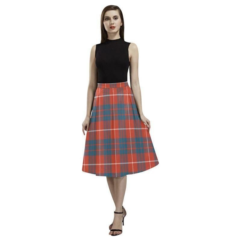 Hamilton Ancient Tartan Classic Aoede Crepe Skirt