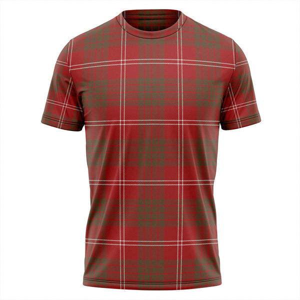 Crawford Red Weathered Tartan Classic T-Shirt