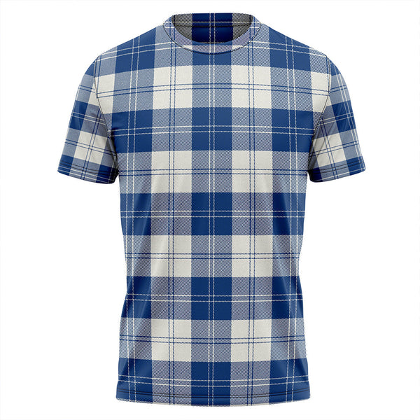 Erskine Dress Dance Blue Weathered Tartan Classic T-Shirt