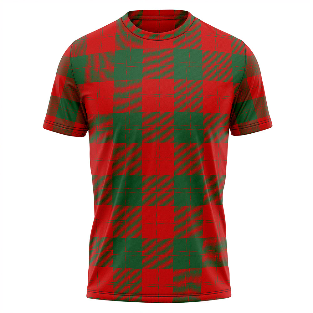 Erskine Black & White Tartan Classic T-Shirt