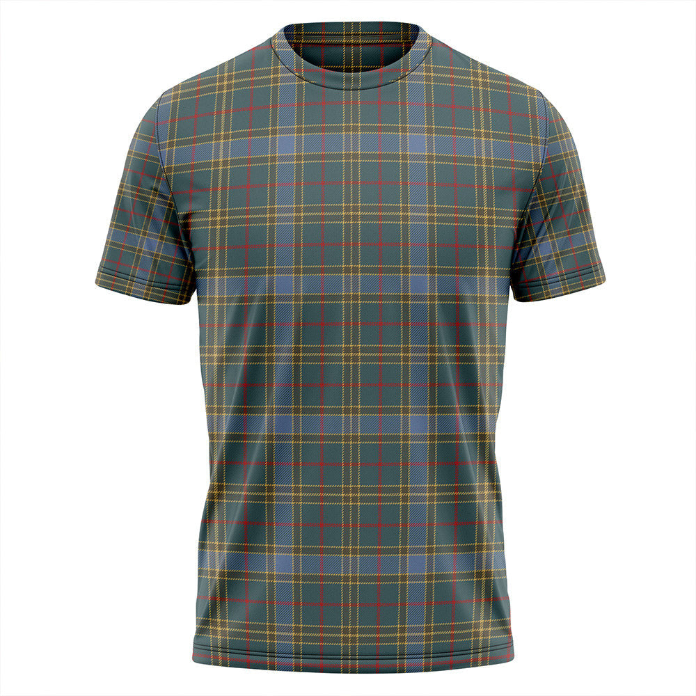 Balfour Blue Weathered Tartan Classic T-Shirt