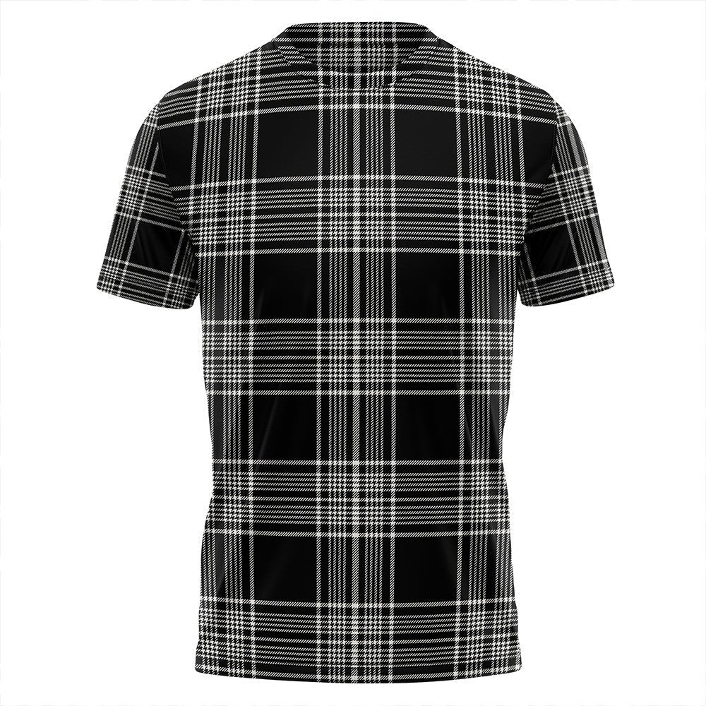 Scott Black & White Modern Tartan Classic T-Shirt