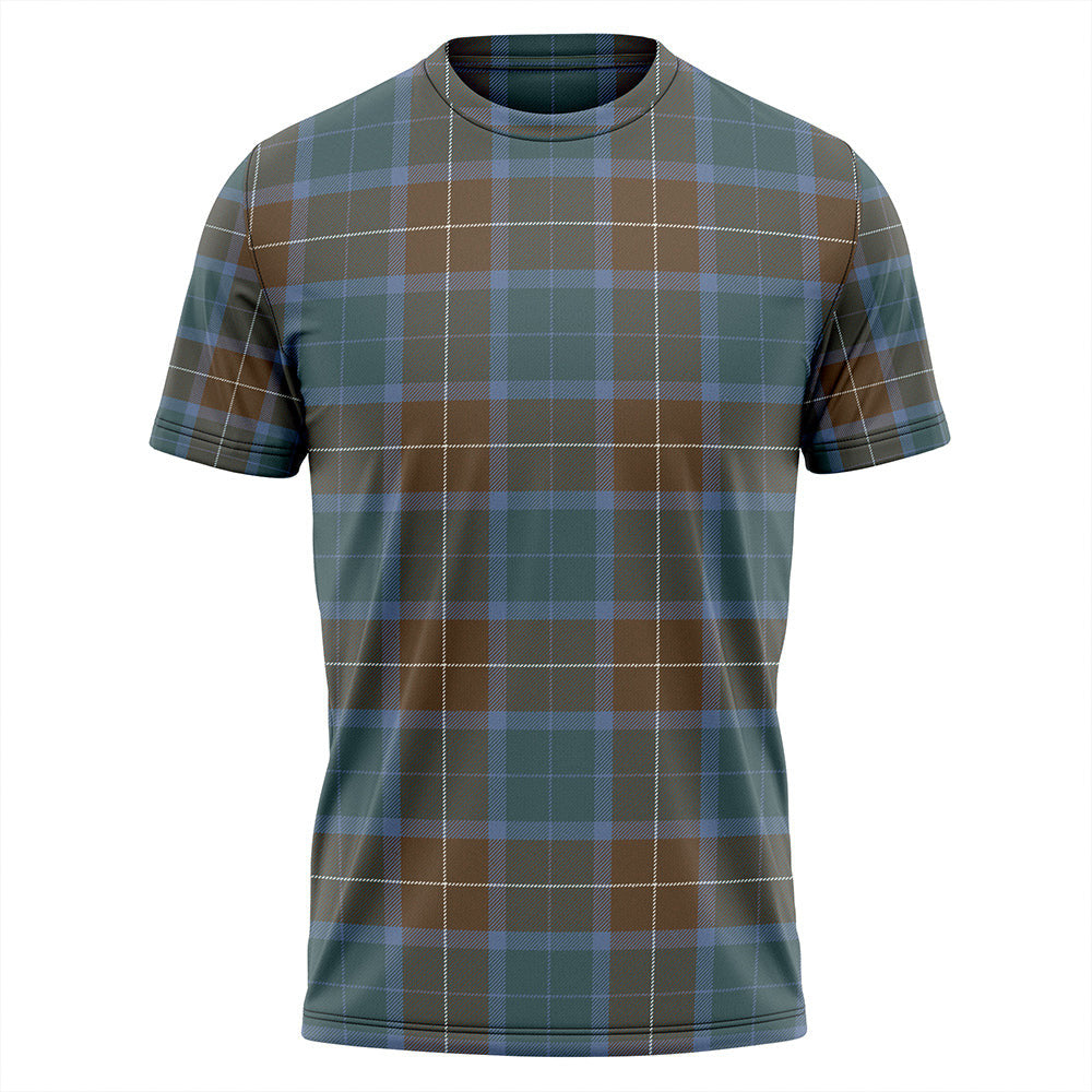 Wallace Blue (Wallas Blue) Weathered Tartan Classic T-Shirt