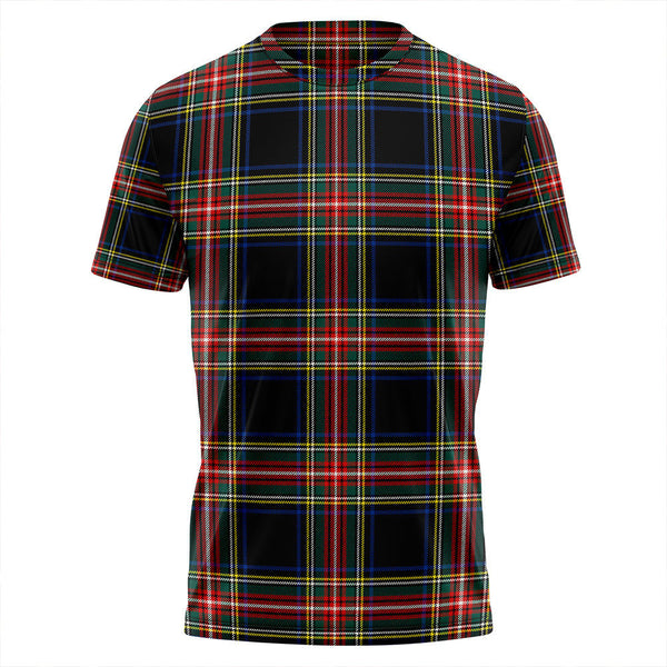 Stewart Black Modern Tartan Classic T-Shirt