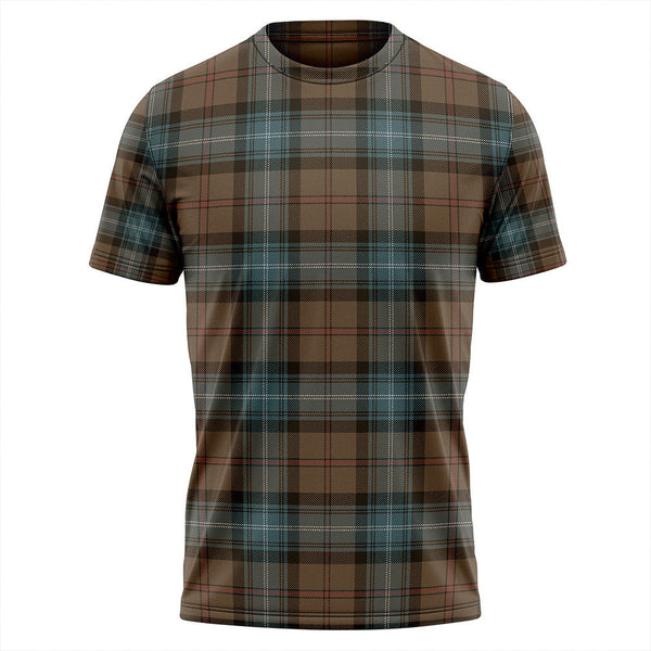 Urquhart White Lines (Urquhart Ancient) Weathered Tartan Classic T-Shirt