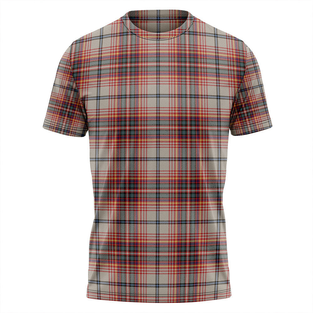 Innes Red Modern Tartan Classic T-Shirt