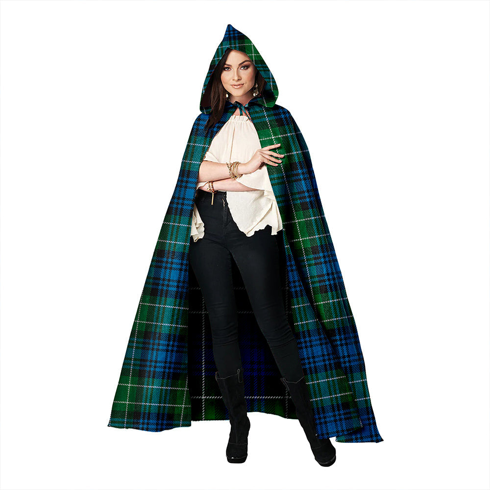 Abercrombie Ancient Clan Badge Tartan Hooded Cloak