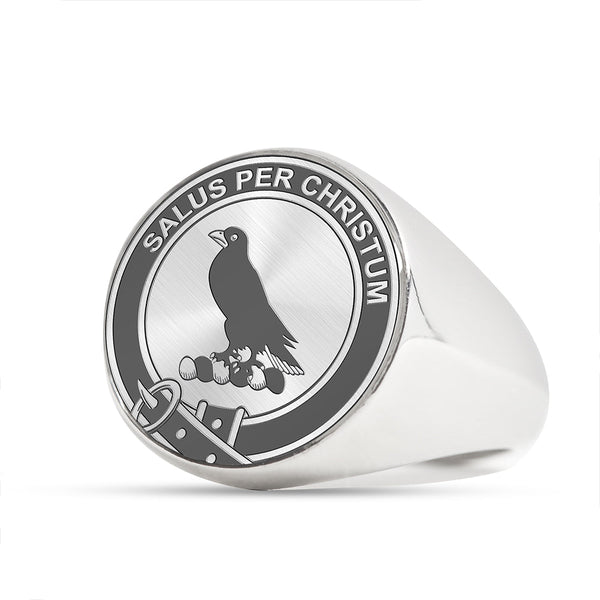 Abernethy Clan Badge Engraved Signet Ring