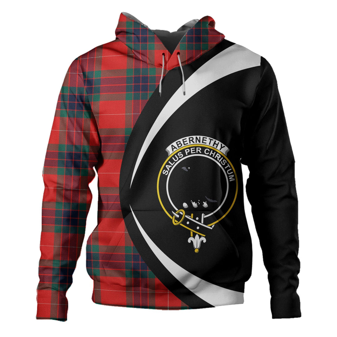 Abernethy Modern Clan Badge Tartan Hoodie Circle Style