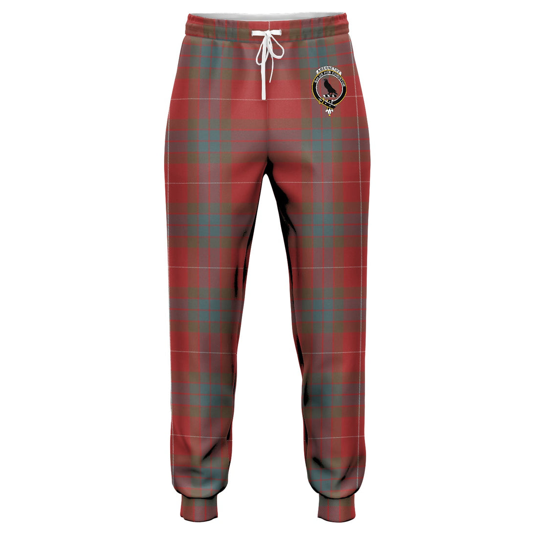 Abernethy Weathered Clan Badge Tartan Jogger Pants