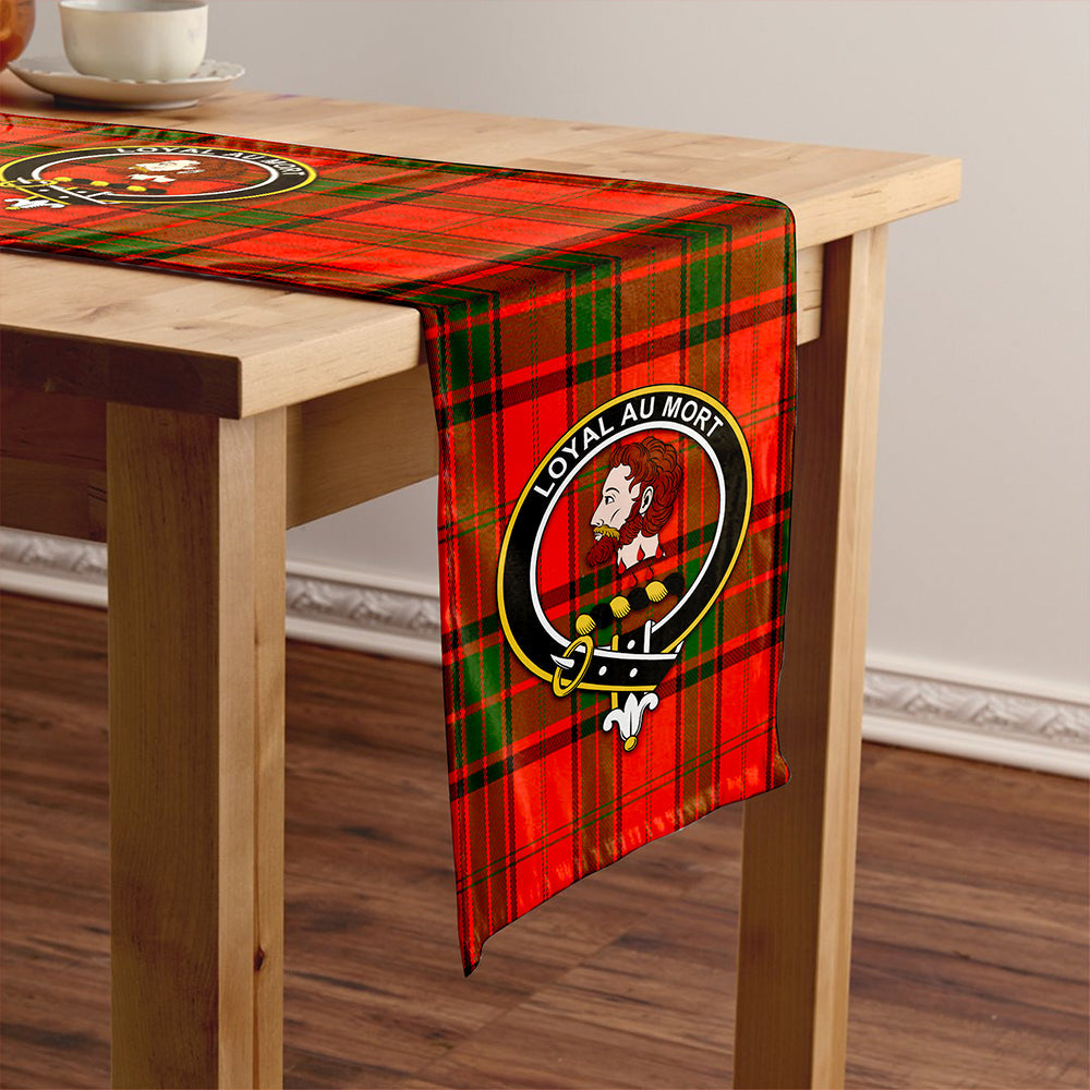 Adair Clan Badge Tartan Table Runner