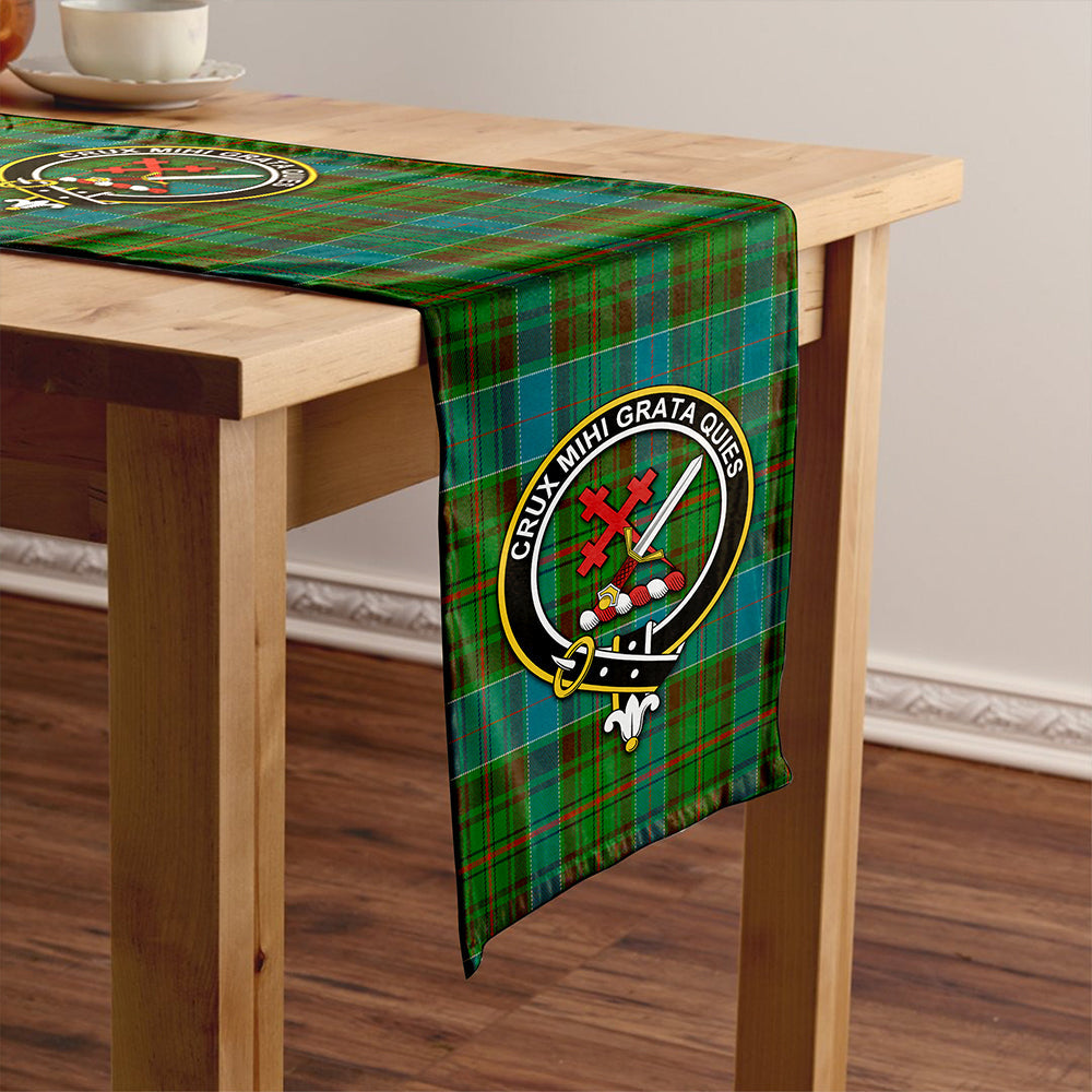 Adam Ancient Clan Badge Tartan Table Runner