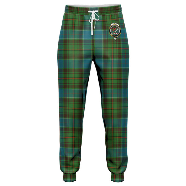 Adam Ancient Clan Badge Tartan Jogger Pants