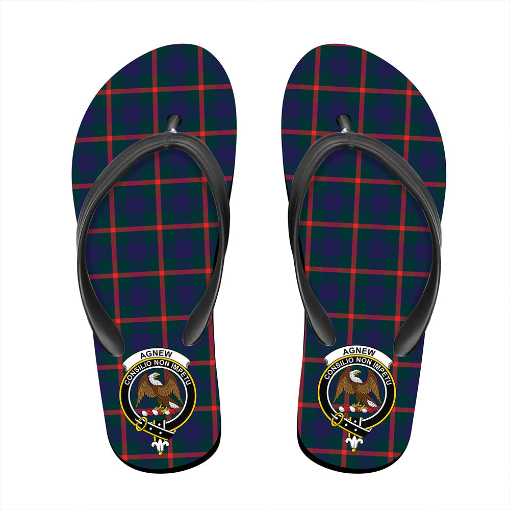 Agnew Modern Classic Crest Flip Flop