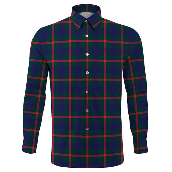 Agnew Modern Tartan Classic Long Sleeve Button Shirt