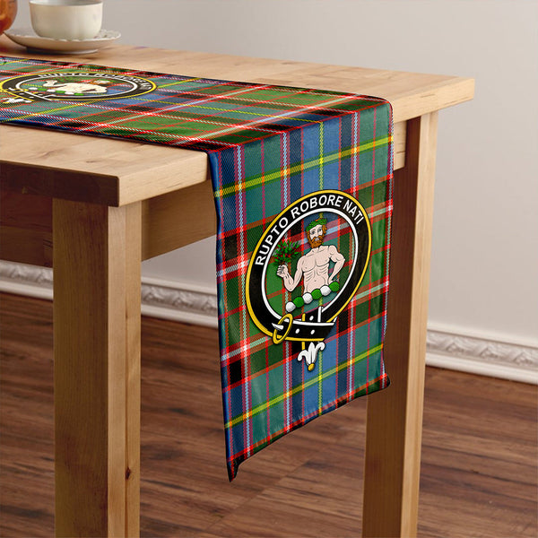 Aikenhead Clan Badge Tartan Table Runner