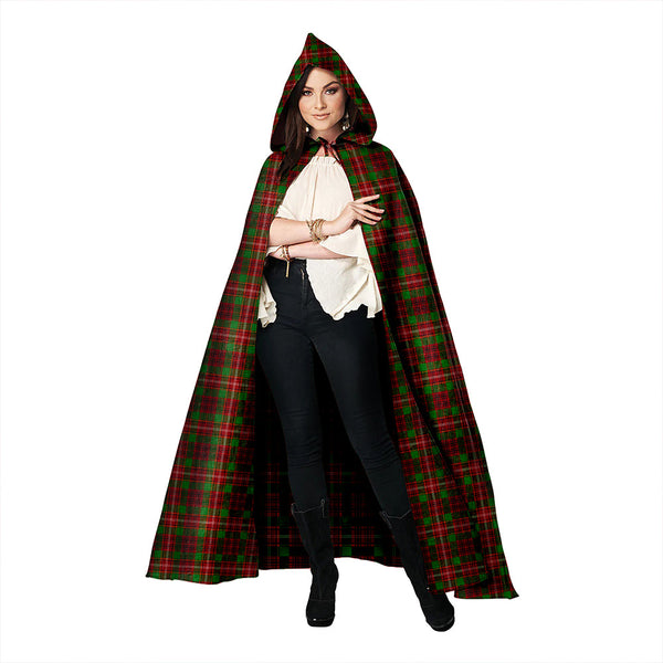 Ainslie Ancient Clan Badge Tartan Hooded Cloak