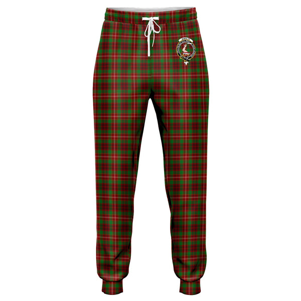 Ainslie Clan Badge Tartan Jogger Pants