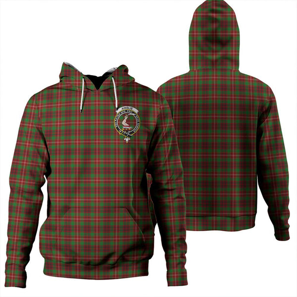 Ainslie Tartan Classic Crest Hoodie