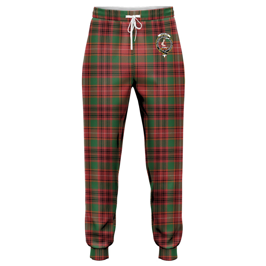 Ainslie Ancient Clan Badge Tartan Jogger Pants