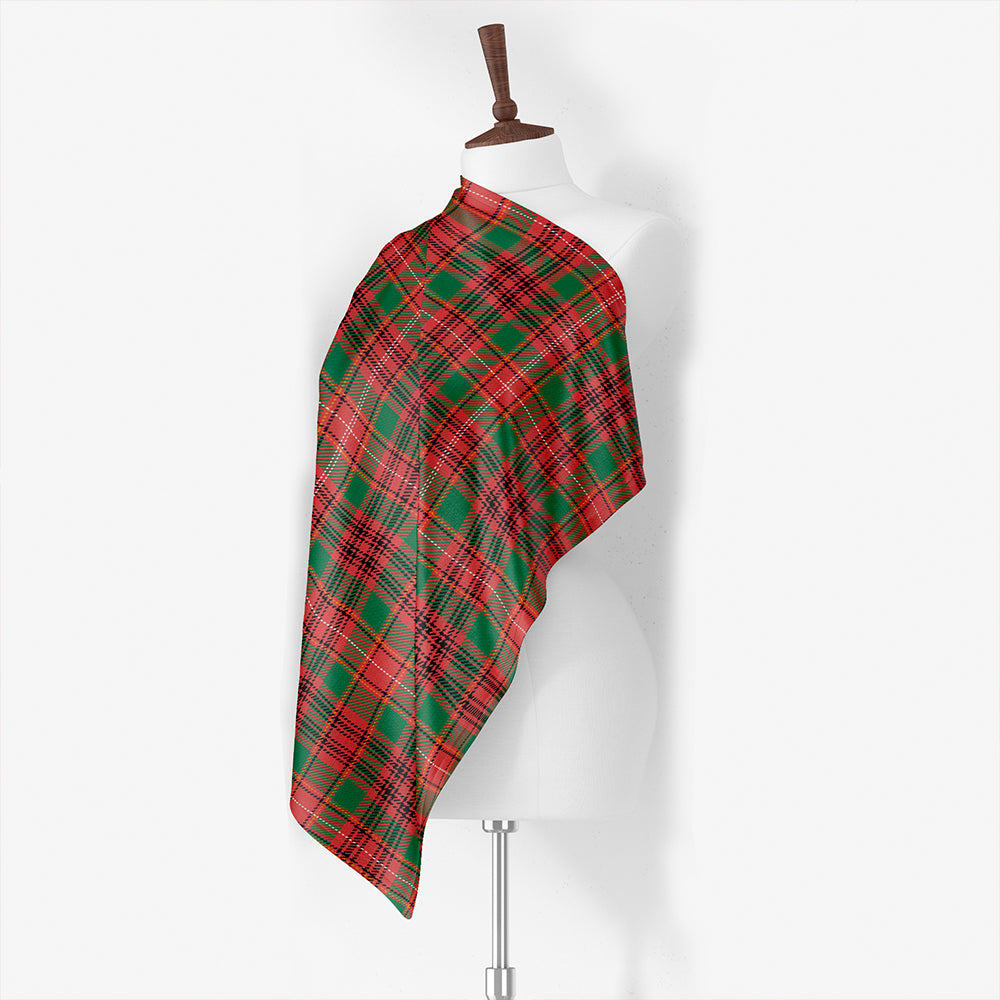 Ainslie Ancient Tartan Classic Silk Habotai Square Scarf