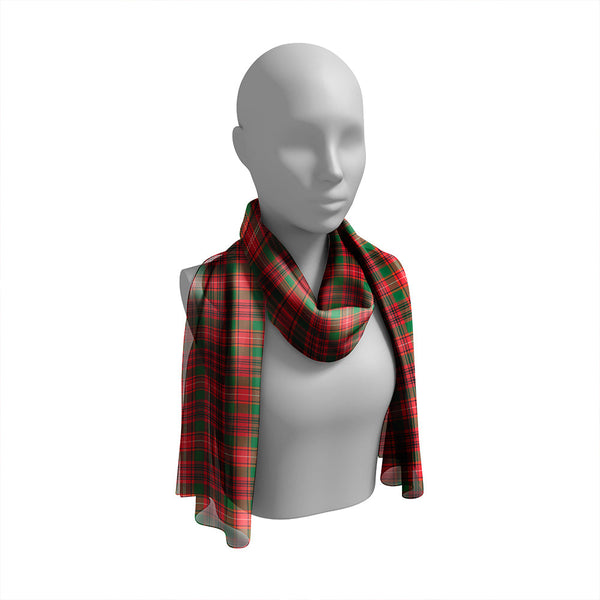 Ainslie Ancient Tartan Classic Silk Habotai Long Scarf