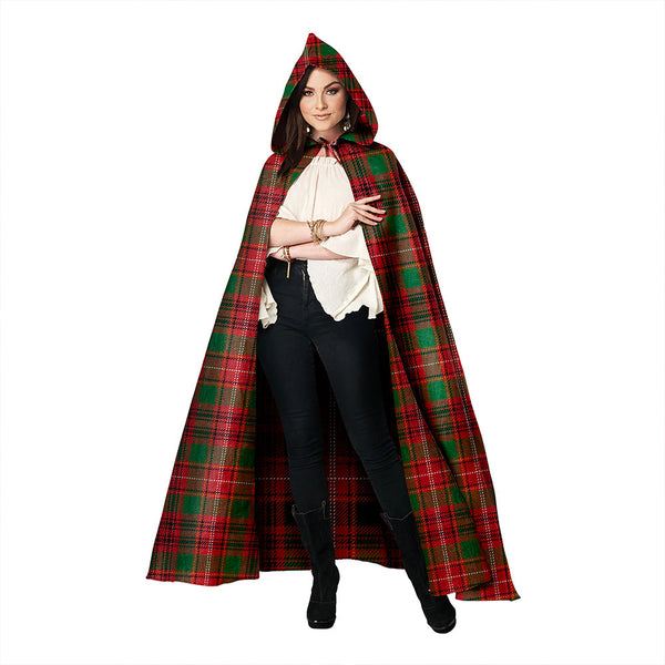 Ainslie Modern Clan Badge Tartan Hooded Cloak