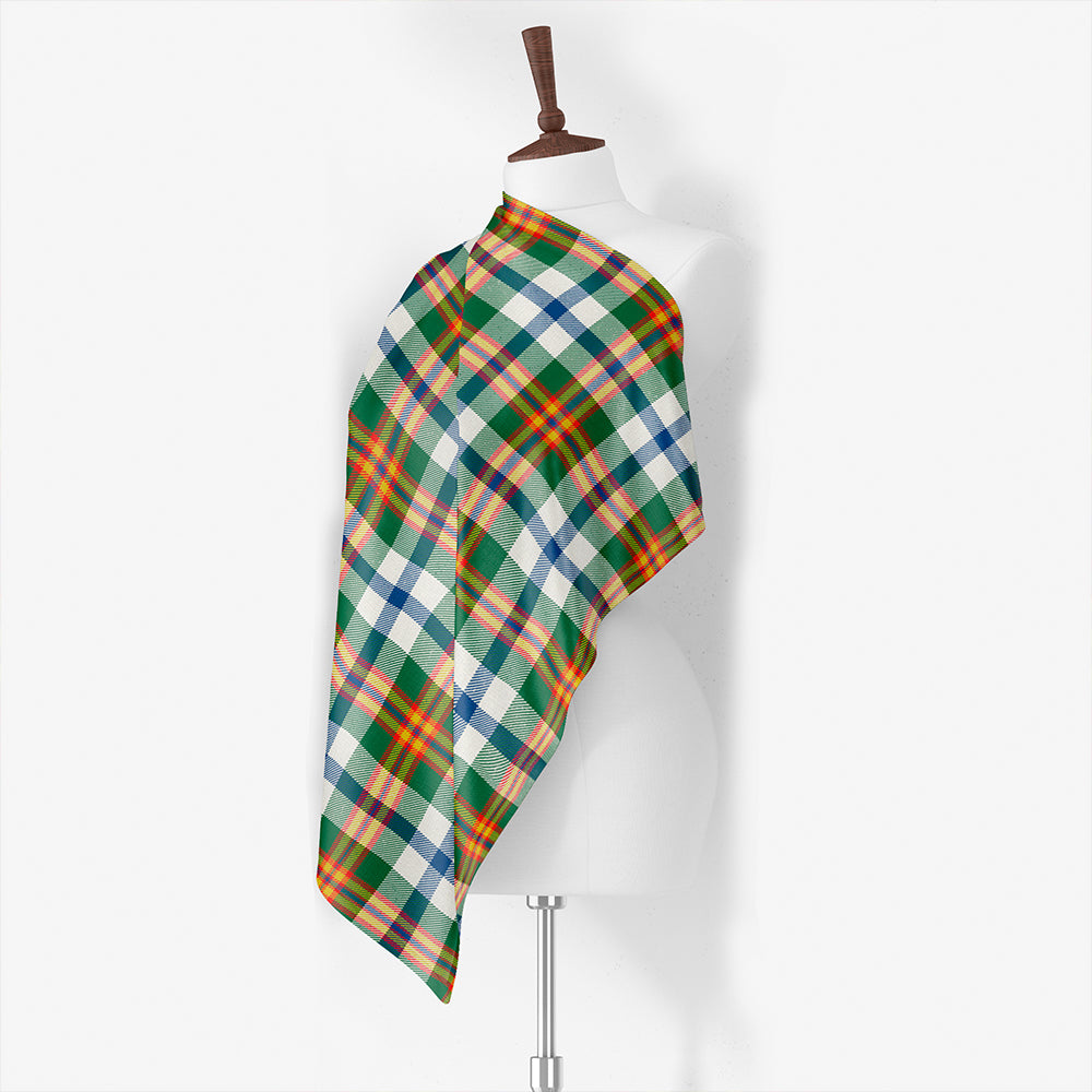 Ainslie Lake Ancient Tartan Classic Silk Habotai Square Scarf