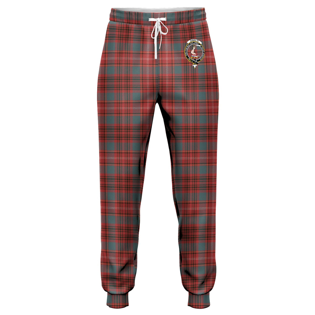 Ainslie Weathered Clan Badge Tartan Jogger Pants