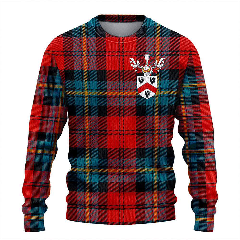 Aitken Ancient Clan Badge Tartan Knitted Sweater