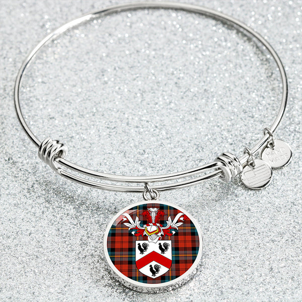 Aitken Ancient Clan Badge Tartan Classic Circle Bangle