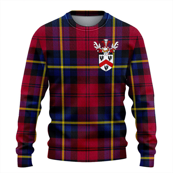 Aitken Modern Clan Badge Tartan Knitted Sweater