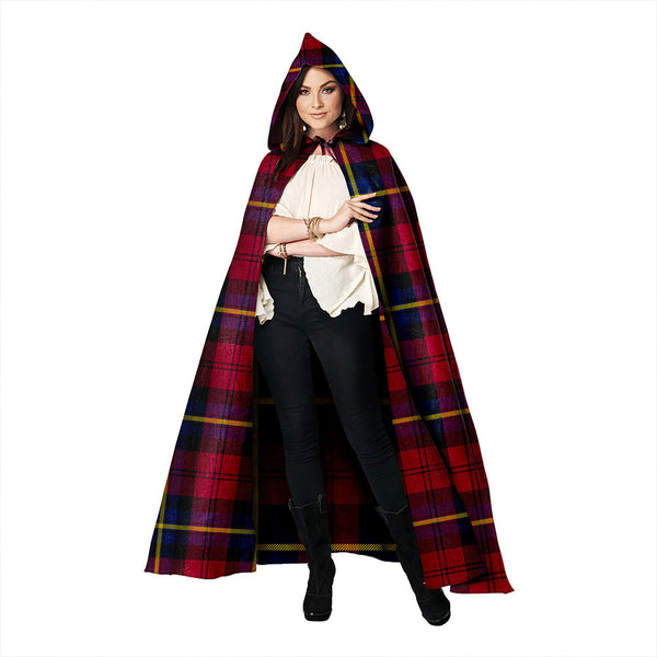 Aitken Modern Clan Badge Tartan Hooded Cloak