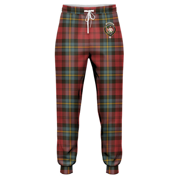 Aitken Weathered Clan Badge Tartan Jogger Pants