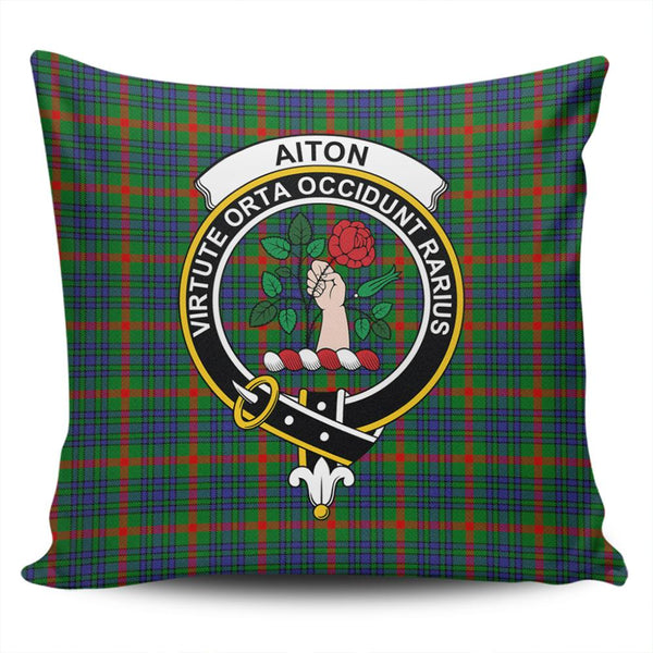 Aiton Tartan Classic Crest Pillow Cover