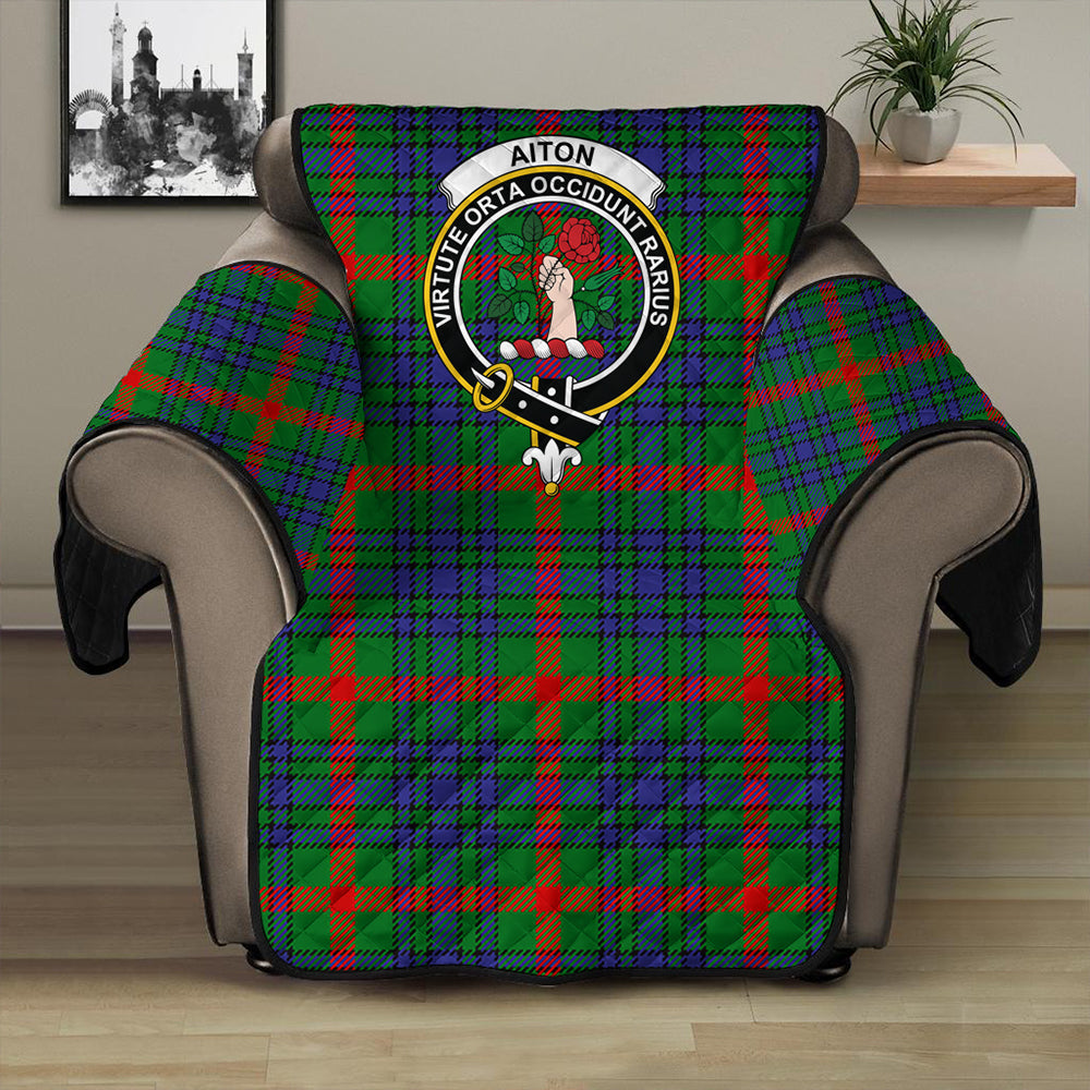 Aiton Tartan Classic Crest Sofa Protector