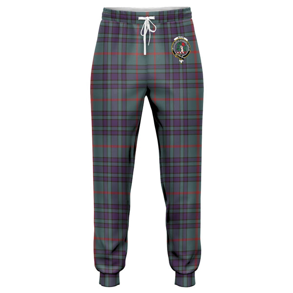 Aiton Weathered Clan Badge Tartan Jogger Pants