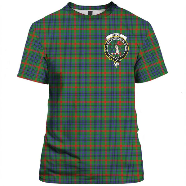 Aiton Tartan Classic Crest T-Shirt