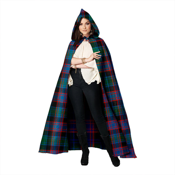 Alexander Hunting Ancient Clan Badge Tartan Hooded Cloak