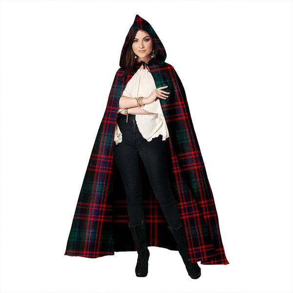 Alexander Hunting Modern Clan Badge Tartan Hooded Cloak