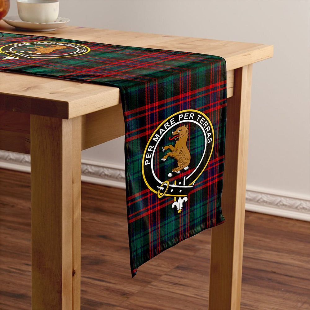 Alexander Hunting Modern Clan Badge Tartan Table Runner