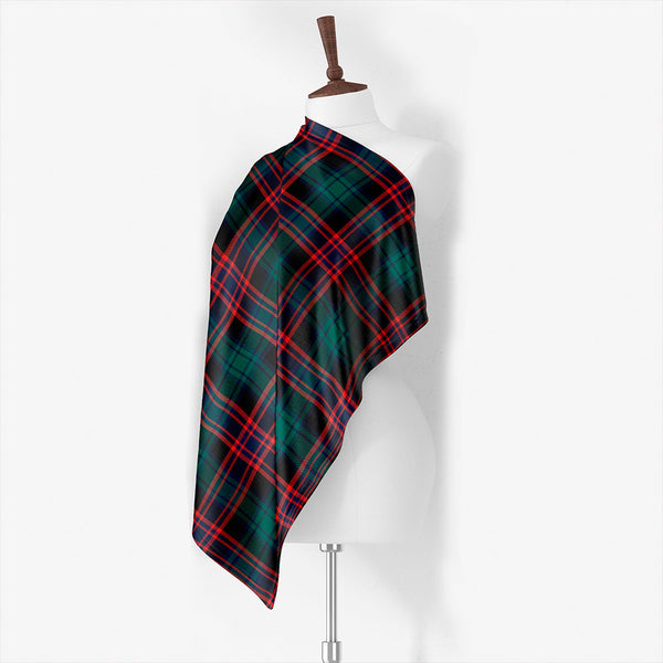 Alexander Hunting Modern Tartan Classic Silk Habotai Square Scarf