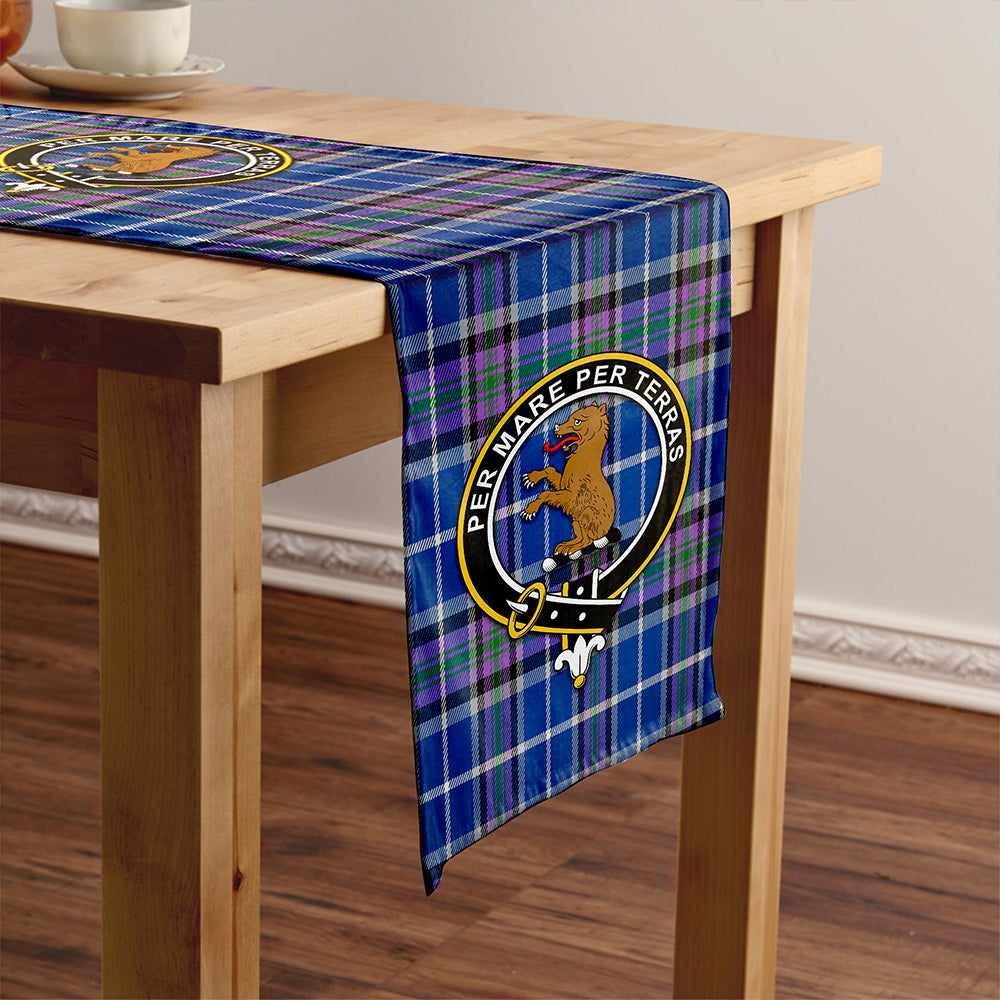 Alexander of Menstry Ancient Clan Badge Tartan Table Runner