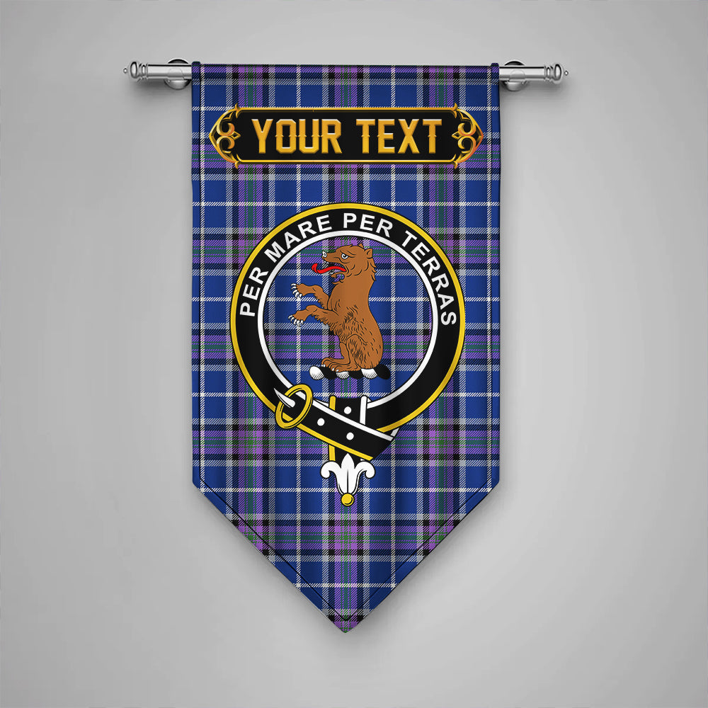 Alexander of Menstry Ancient Clan Badge Tartan Gonfalon Personalize